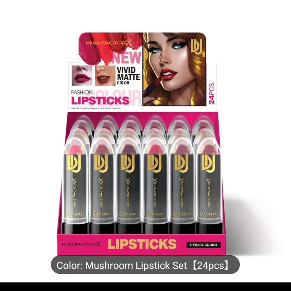 Mushroom shaped Richard lip stick pick ur color New